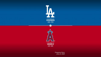 Dodgers At Angels June Title Slate Mlb