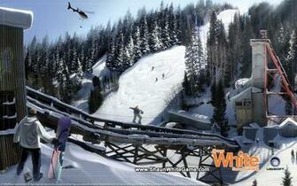 Snowboarding Hill Shaun White Wallpaper