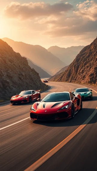 Sporty Cars Wallpaper