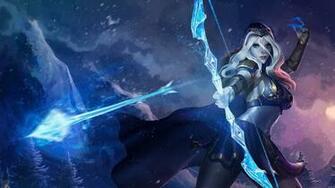 Ashe League Of Legends 4k Wallpaper Image