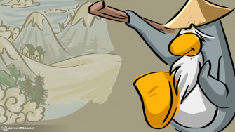 Cp Rewritten November Wallpaper Released Club Penguin Mountains
