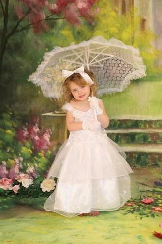 Spring Background Little Southern Belle
