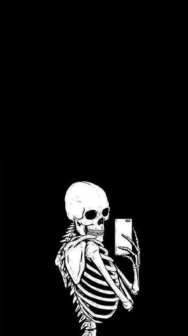 Skeleton Walpaper