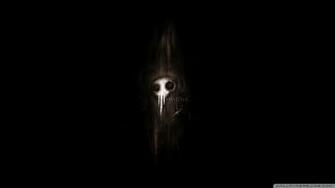 Monster Skull Black Wallpaper