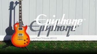 Wallpaper 1080p EpiPhone Les Paul Tribute 2010iguazoft