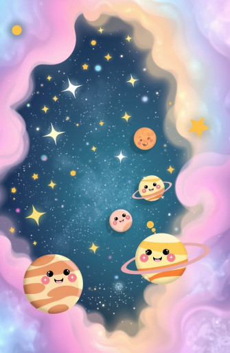 Cute Galaxy Wallpaper