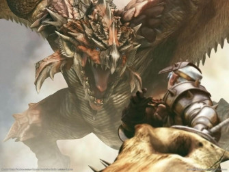 Wallpaper Draak Animaatjes