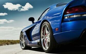 Dodge Viper Blue Car Wallpaper Frenzia