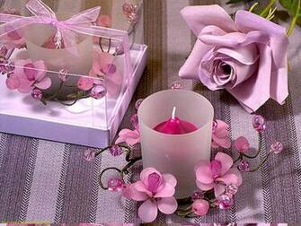 Romantic Candles Wallpaper