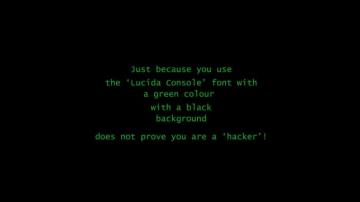 Hacker Black Green Computer Wallpaper