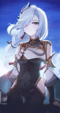 Shenhe Genshin Impact Zerochan Anime Image Board
