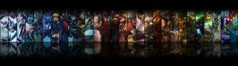 League Of Legends Dual Screen Wallpaper By Benn94