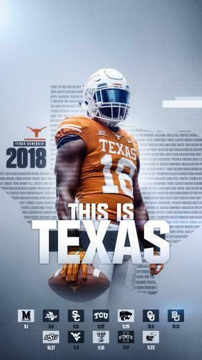 Texas Football On Schedule
