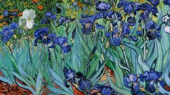 Irises Van Gogh Wallpaper Image