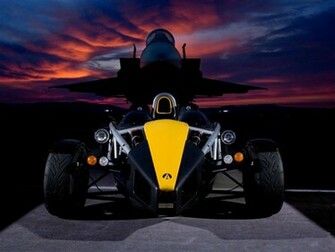 Ariel Atom Wallpaper Yellow