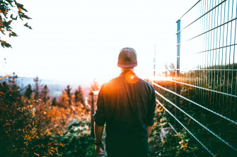 4k Boys Attitude On Sunset Landscape Wallpaper