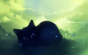 Wallpaper Cats Animals Painting Art