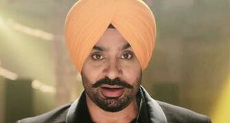 Babbu Maan Orange Turban Wallpaper Face Photo Golfian