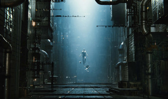 Caption Dark Skies Over Dystopian World Wallpaper