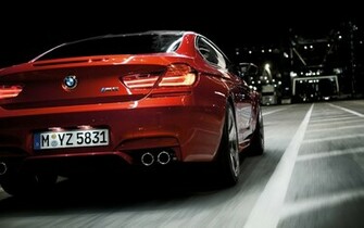 Orange Bmw M6 Wallpaper HD