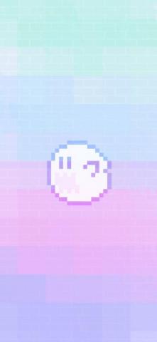 Pixel Pastel Wallpaper Pink Android Holographic