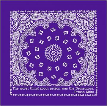 Amazon Cool Tv Props The Office Prison Mike Purple Bandana