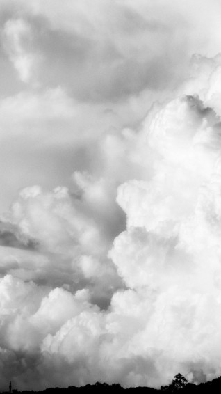 White Cloud Aesthetic Wallpaper Desktop