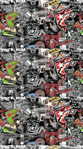 Famous Collage Logos iPhone Wallpaper