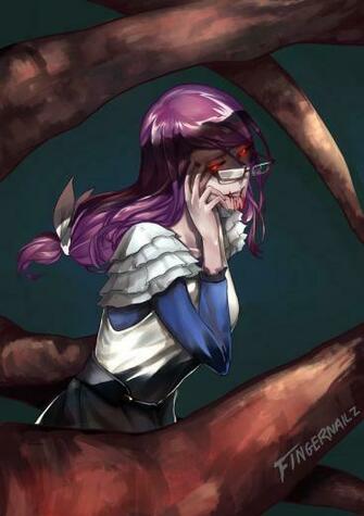 Tokyo Ghoul Kamishiro Rize By Fingernailtreez