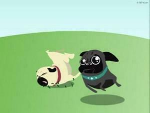 Cartoon Pug Wallpaper HD