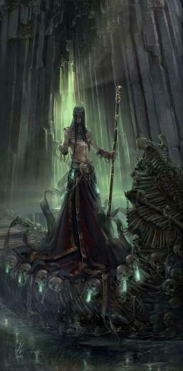 Dustin L On Art Fantasy Characters Dark