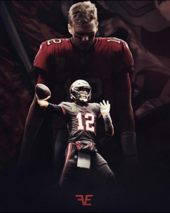 The Goat X Tom Brady Wallpaper