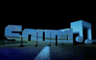 Sound Blue Wallpaper Stock Photos