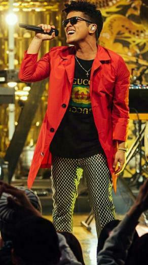 Bruno Mars Concert iPhone Wallpaper 3d