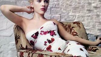 Scarlett Johansson Blonde Desktop Pc And Mac Wallpaper