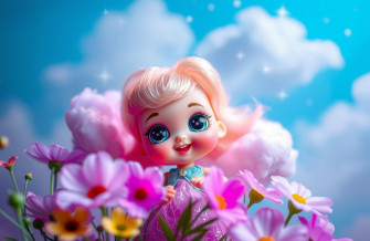 Very Cute Doll Wallpaper