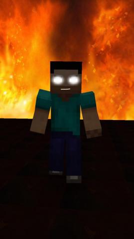 Fatalherobrineyt On Renders Minecraft Wallpaper
