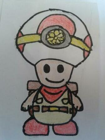 Captain Toad Drawing By Targetszeudlegend