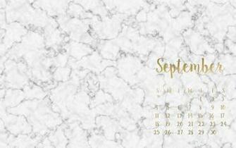 September Desktop Wallpaper Beauty And The Chic