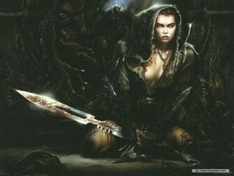 Wallpaper Art Fantasy Women