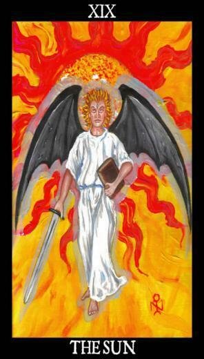 The Sun Esoteric And Occult Luciferian Tarot Cards Wallpaper Image