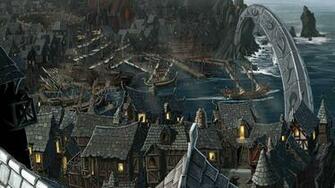 Wallpaper Riddleport Town In Rpg Pathfinder