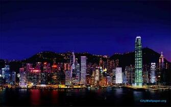 City Skylines At Night Wallpaper Cool HD I Image