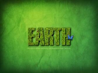 Save Earth Green HD Wallpaper Picture Background Desktop Wallsev