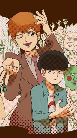 Wallpaper Id Anime Mob Psycho Phone
