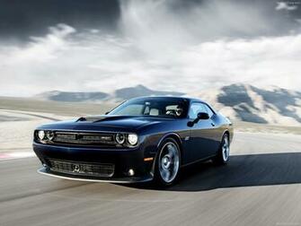 Dodge Challenger Srt Muscle Car Sport Black Wallpaper