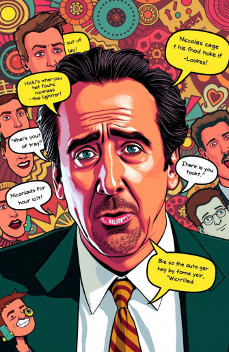 Funny Nicolas Cage Wallpaper