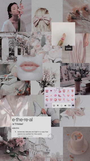 iPhone White Aesthetic Lockscreen Wallpaper