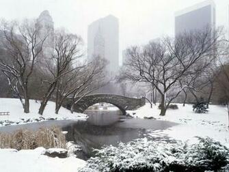 Winter Desktop Wallpaper New York City
