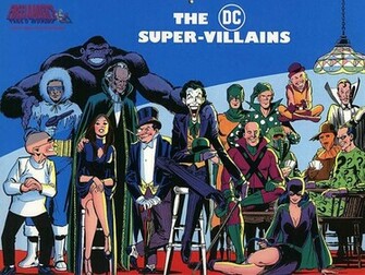 Super Villians Dc Comics Wallpaper